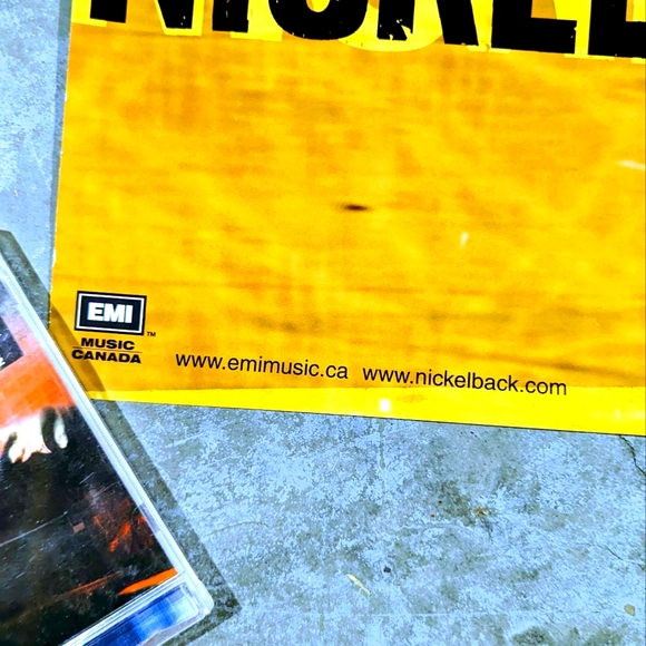 Vintage 2001 Nickelback Silver Side Up Music Store Promo Poster - Picture 3 of 3